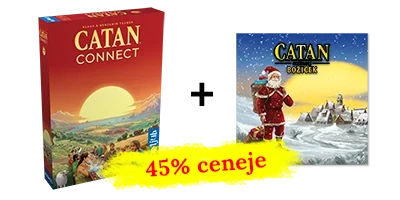 Catan Connect in dodatek Božiček za osnovno igro Catan